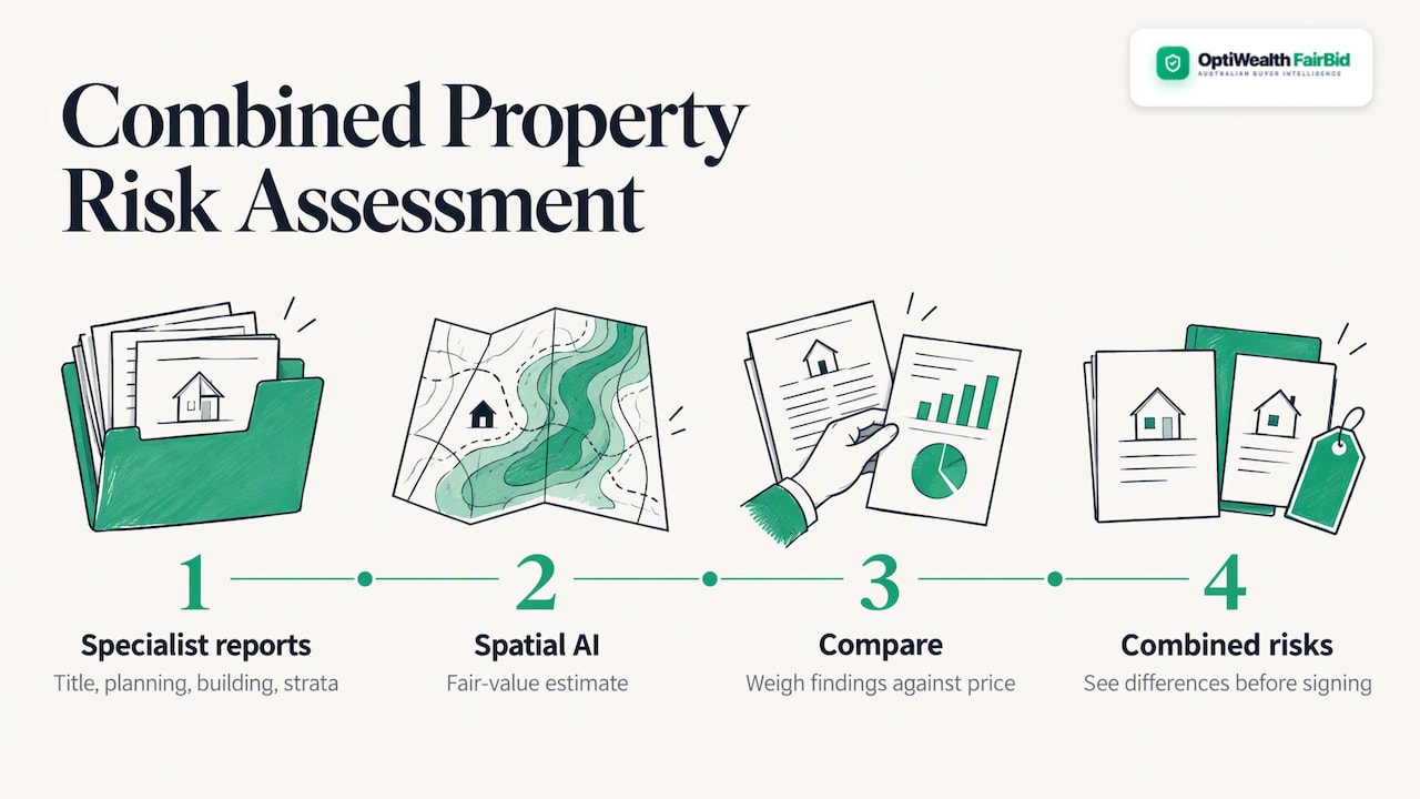 Specialist property findings weighed against fair value