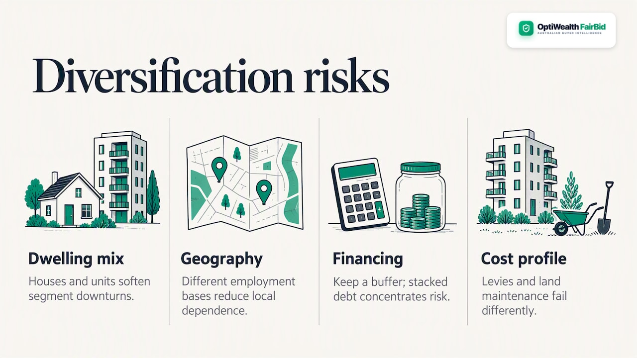How do you diversify within property investments? — overview diagram