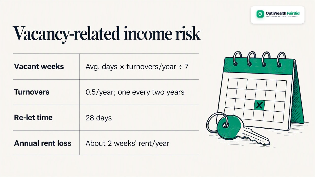 Step 5: Convert vacancy into income risk — overview diagram